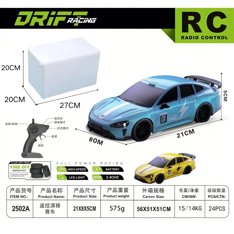 DriftStorm™ RC Car 🚗💨 — 4WD High-Speed Racing Beast