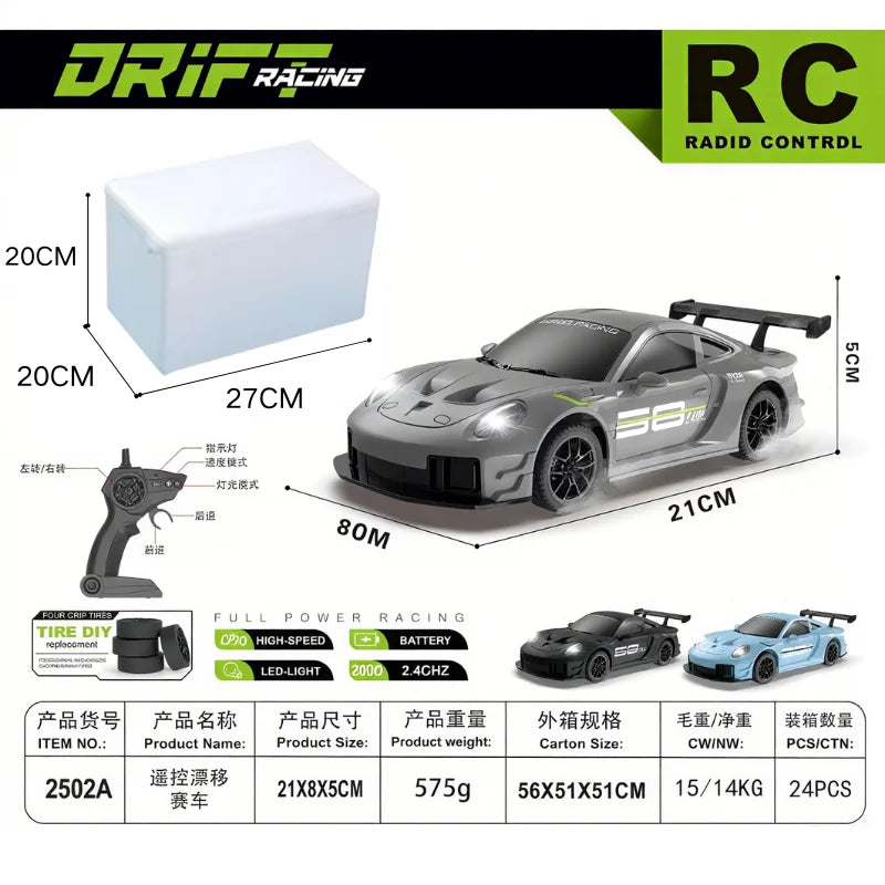 DriftStorm™ RC Car 🚗💨 — 4WD High-Speed Racing Beast