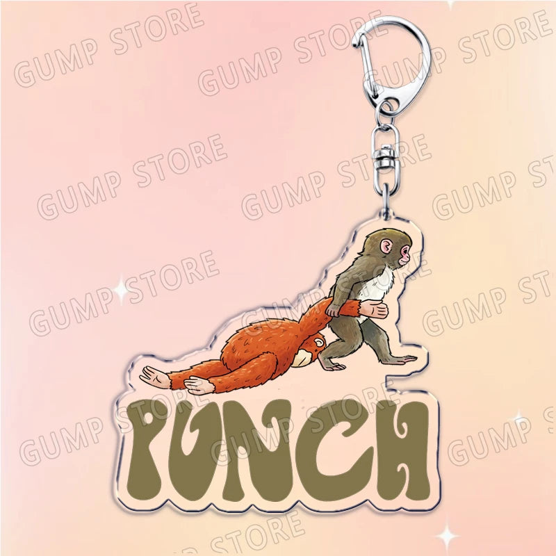 HugMonkey™ 3D Keychain 🐒💖 — Cute Clip-On Companion