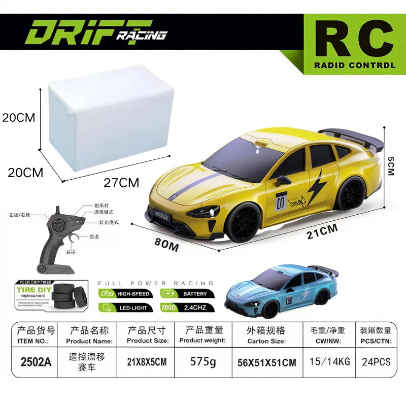 DriftStorm™ RC Car 🚗💨 — 4WD High-Speed Racing Beast