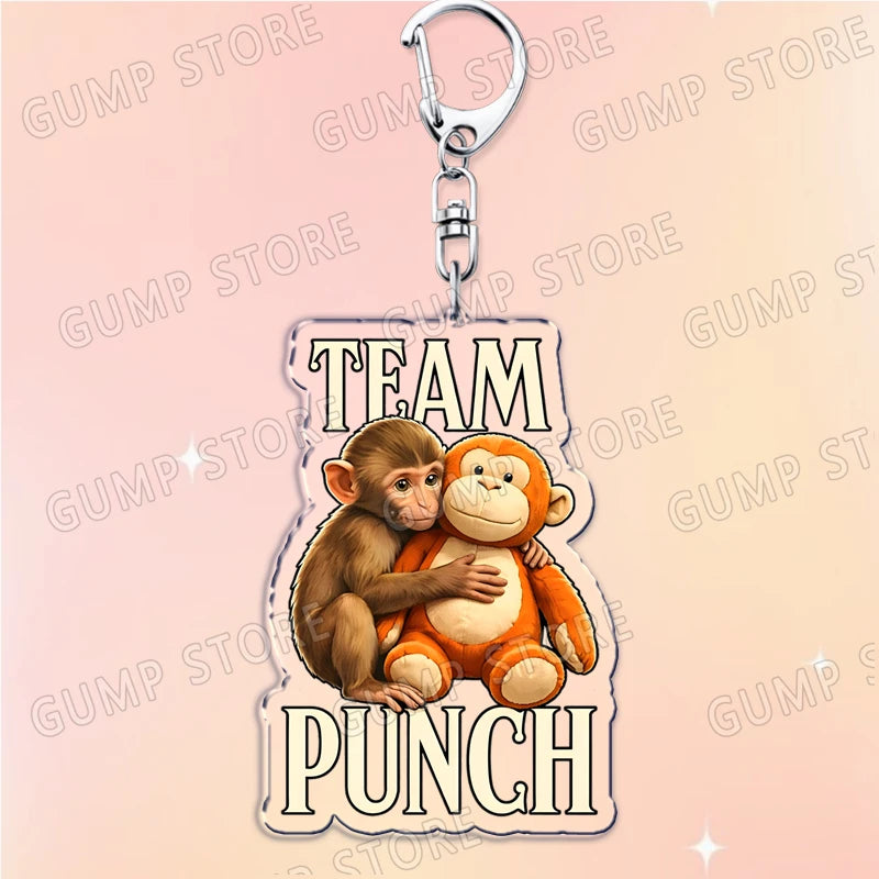 HugMonkey™ 3D Keychain 🐒💖 — Cute Clip-On Companion