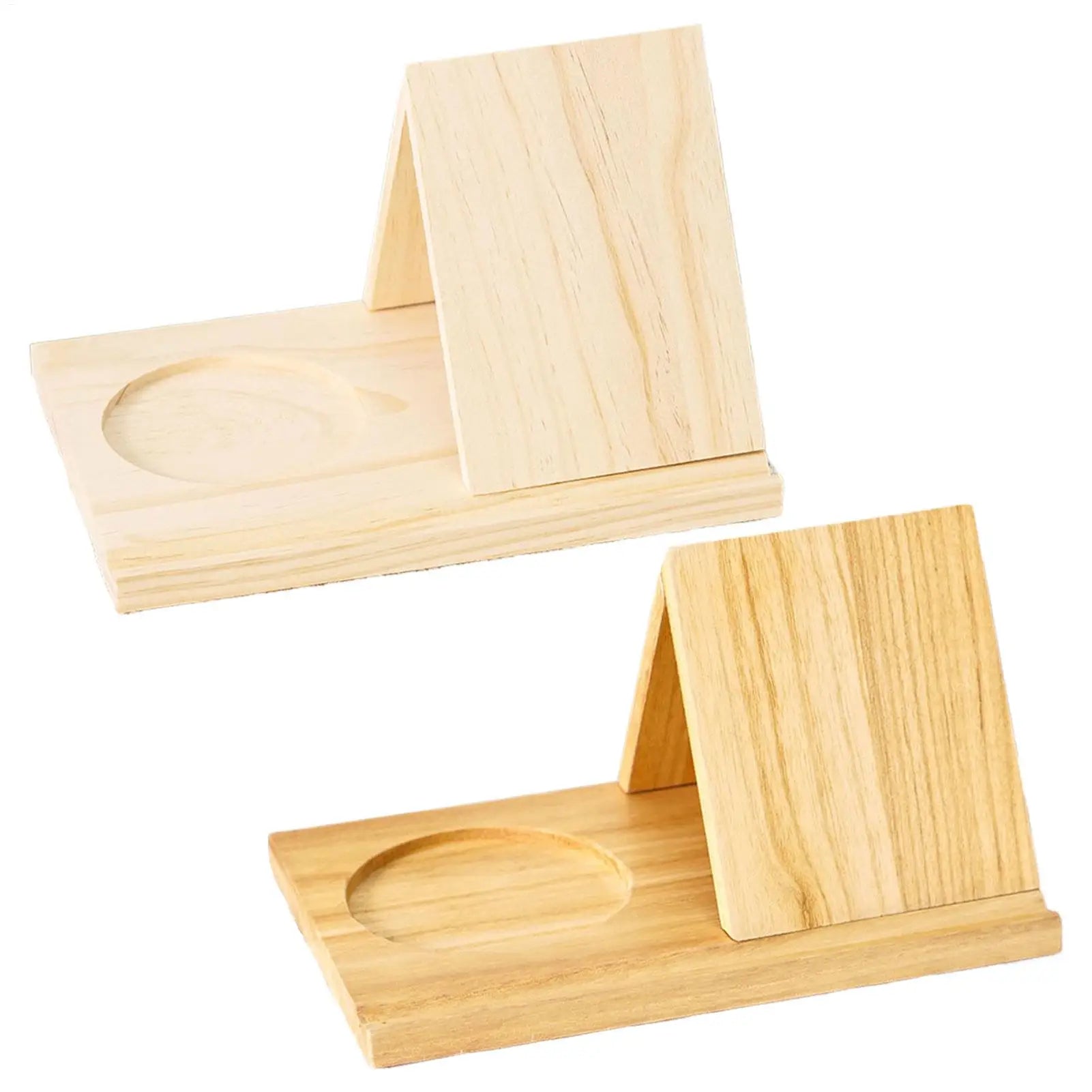 ReadEase™ Wooden Book Stand 📚 — Hands-Free Comfort & Style