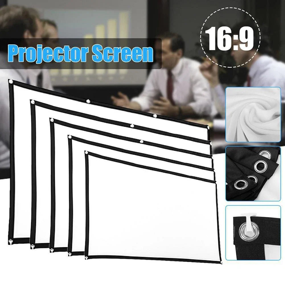 LumiScreen™ ALR Portable Projector Screen ☀️🎬 Bright Picture, Even in Daylight